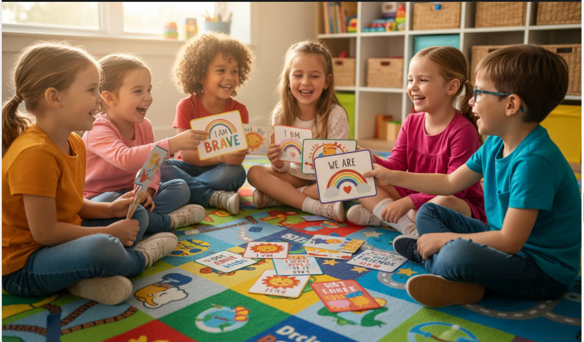 Power Phrase Card Game | SEL Family Game for Kids Ages 6 - 13 Emotional Intelligence — SEL card game for Australian primary school classrooms
