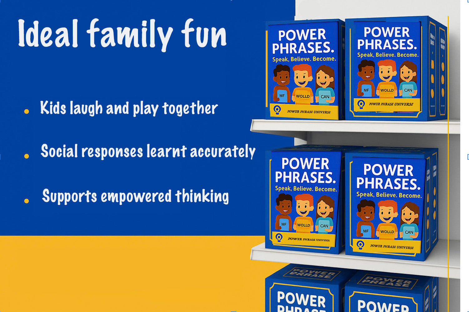 Power Phrase Card Game - Educator Trial Bundle (5 Pack) — SEL card game for Australian primary school classrooms