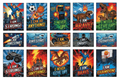 Boys Action Affirmation Cards | 50 Superhero Dinosaur Sports Cards Ages 8-10 | Digital Download — SEL card game for Australian primary school classrooms