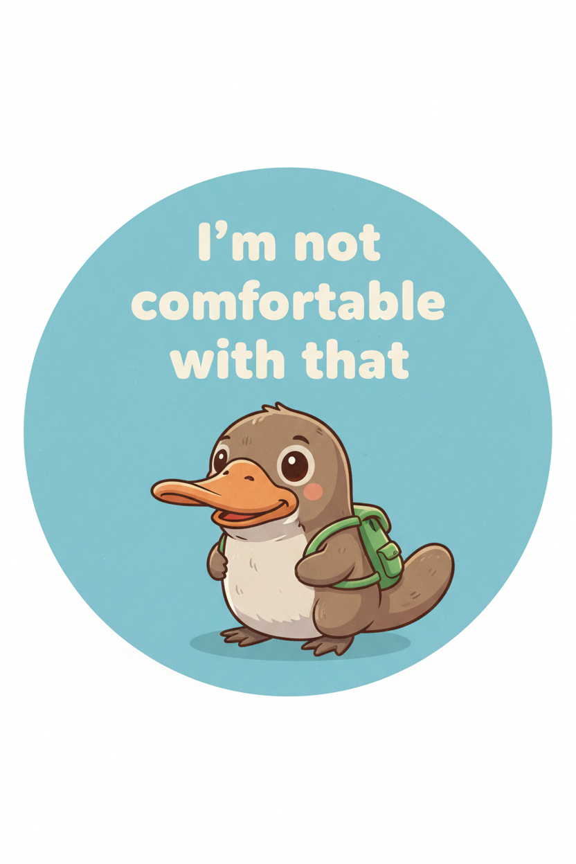 It's Okay to Say... — Boundary Setting Cards Digital Download Poster — SEL card game for Australian primary school classrooms