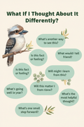 What If I Thought About It Differently? — Prompt Cards Digital Download — SEL card game for Australian primary school classrooms