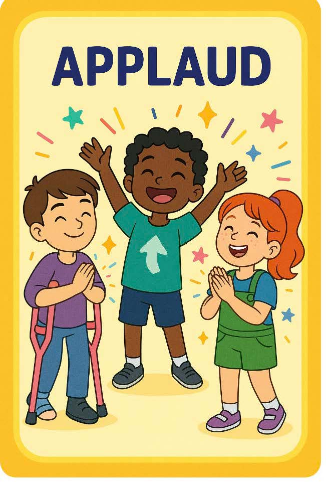 SEL -POWER ACTION CARDS FOR KIDS -DIGITAL DOWNLOADABLE 50 CARDS — SEL card game for Australian primary school classrooms