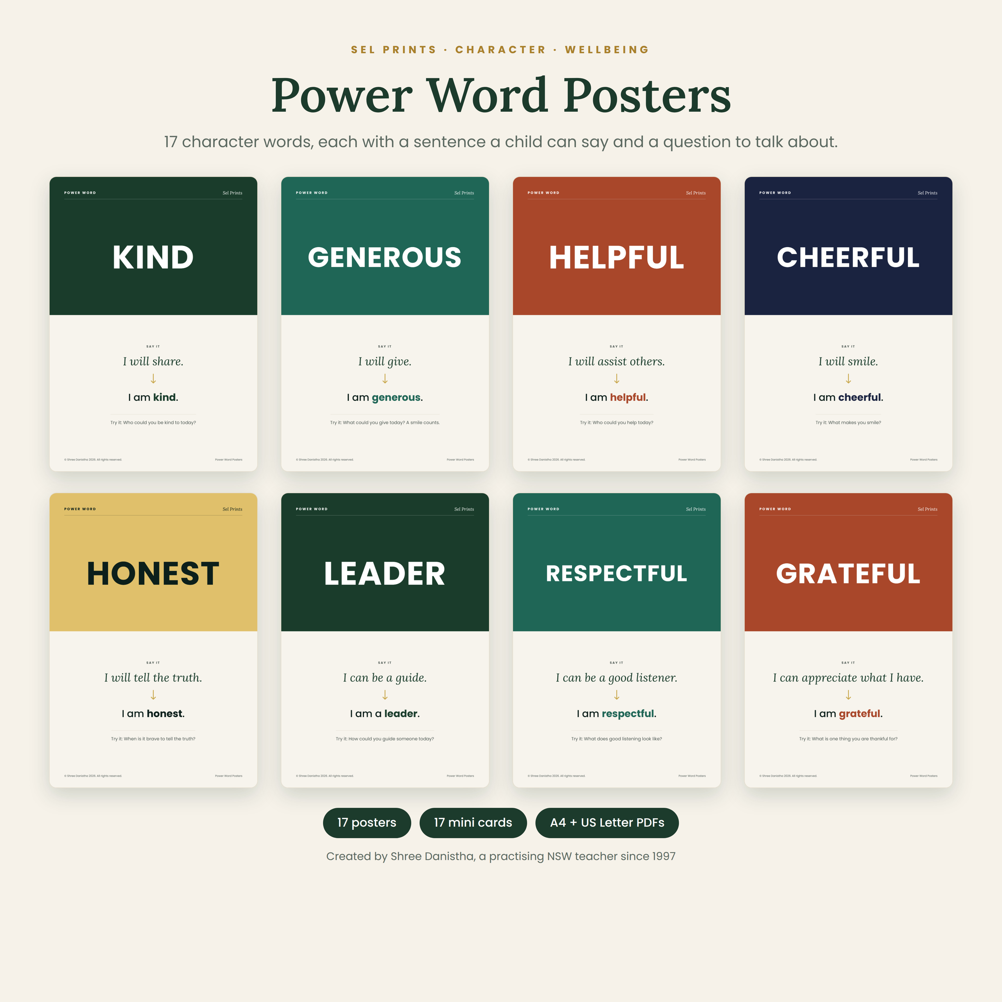 Power Word Posters cover